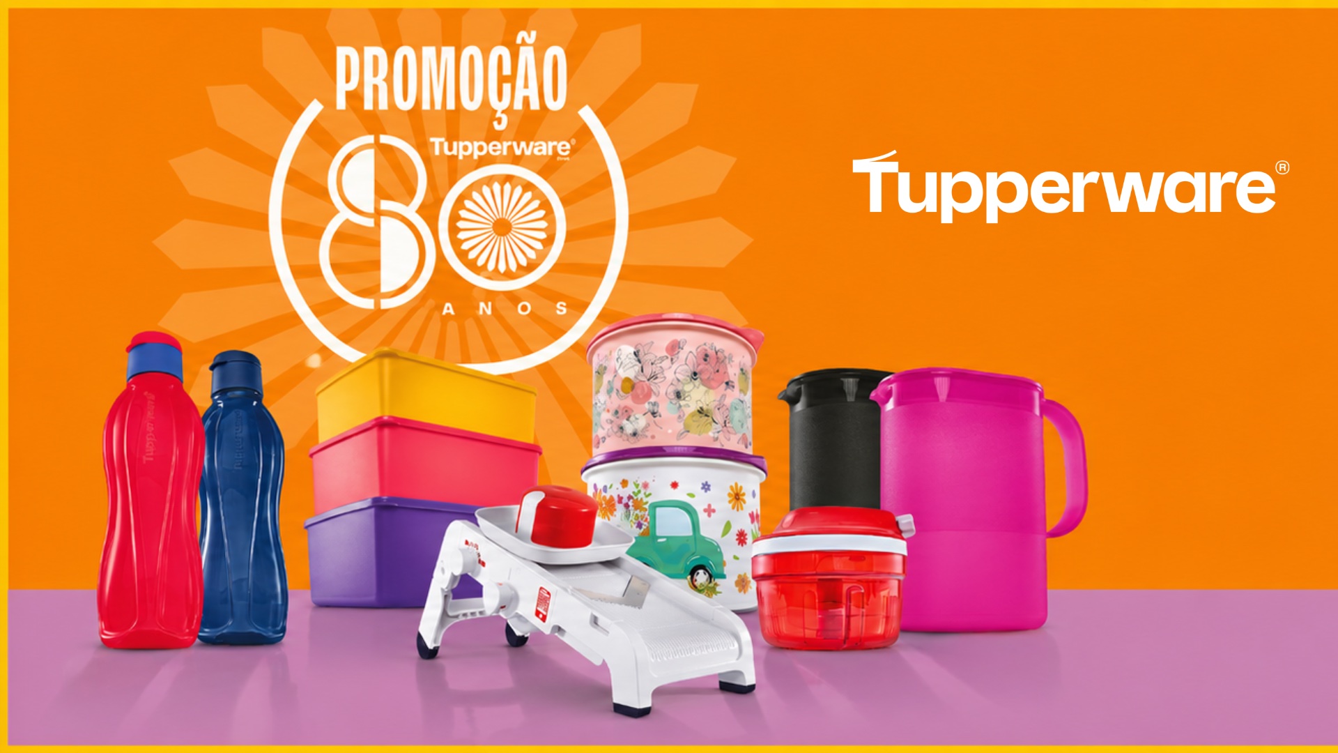 Promoção 80 Anos Tupperware