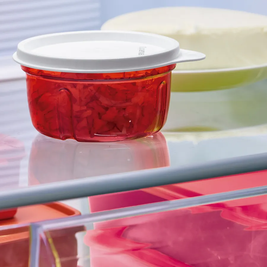 Processador Turbochef Supersonic 300ml: pique e armazene na mesma peça, direto para a geladeira.
