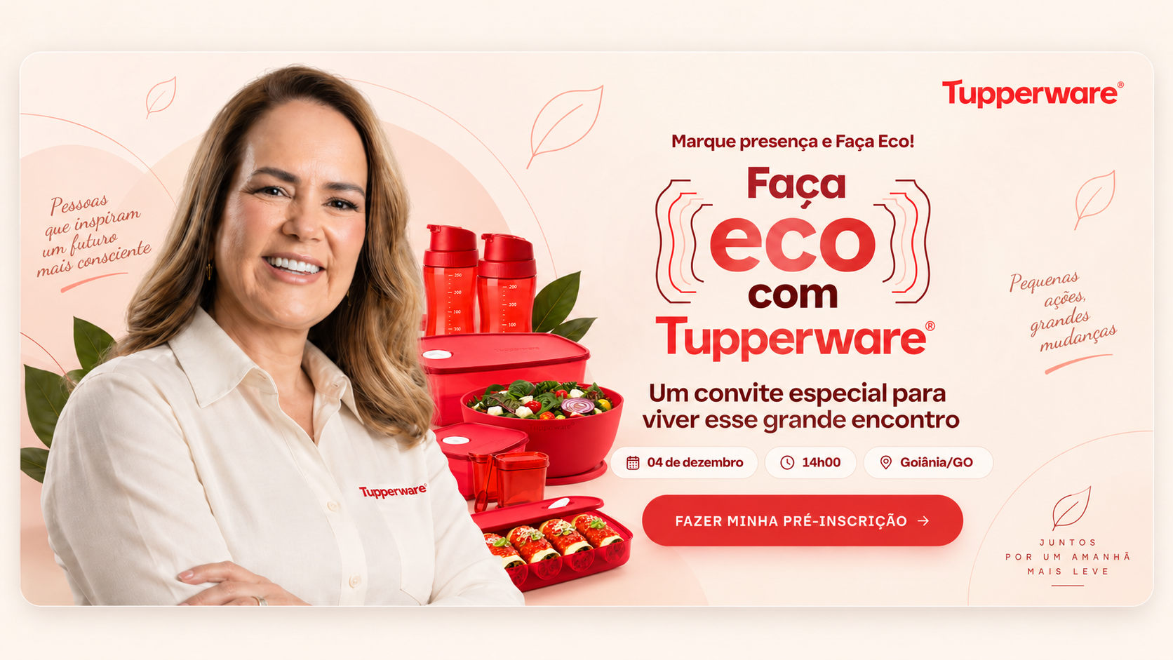 Faça Eco com Tupperware